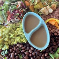 Vegan delight - very nice except for the undercooked beans    at Vegan Way in Pokhara