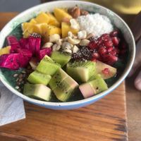 Smoothie bowl  at Vegan Way in Pokhara