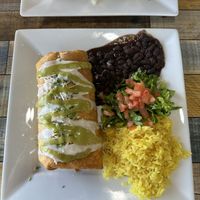 Chimichanga   at Yumz in South Salt Lake