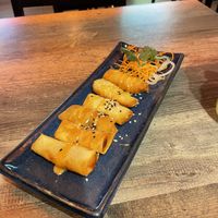 Mini vegan spring rolls   at My Hao in Nuremberg