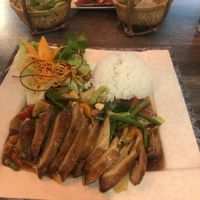 Die gebratene Ente. Sehr lecker   at My Hao in Nuremberg