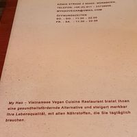 Ein Besuch wert,  vielen Dank at My Hao in Nuremberg