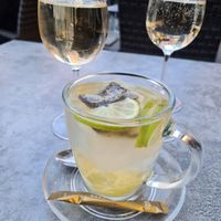 Green tea with fresh ginger at My Hao in Nuremberg