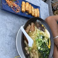 Mini Spring Rolls and Chicken Ramen   at My Hao in Nuremberg