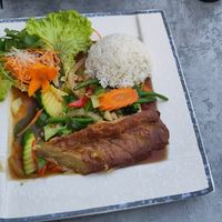 duck with hoisin sauce at My Hao in Nuremberg