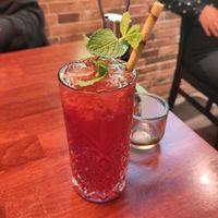 Red Sun cocktail at My Hao in Nuremberg