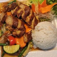 Main dish at My Hao in Nuremberg