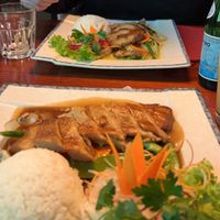 Vegane Ente und Reis at My Hao in Nuremberg