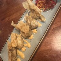Wonton with soy mince  at My Hao in Nuremberg