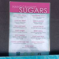 menu at OMG Decadent Donuts in Melbourne