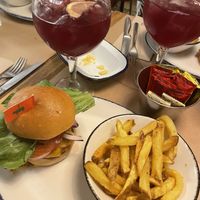 Vegan Megan + tinto de verano  at Burnout - Valverde in Madrid