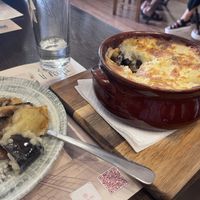 Vegan moussaka   at The Rouga in Thessaloniki