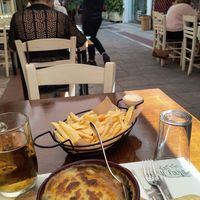 Vegan moussaka at The Rouga in Thessaloniki