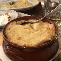 Moussaka  at The Rouga in Thessaloniki