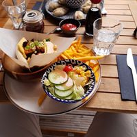 Bao burger at Himalaya Burger in Zurich