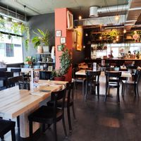 Interior at Himalaya Burger in Zurich