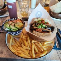 Burger at Himalaya Burger in Zurich