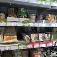 Right above: fresh wraps  at Alnatura - Severinstraße in Cologne