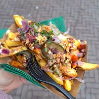 Al een paar hapjes genomen torn ik besloot dit te moeten delen. Dit is Medium at Freddy Fryday in Amsterdam