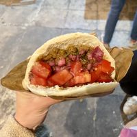 tantuni in handmade bread  at Magic Kitchen in Athens