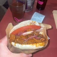 Tantuni sandwich in home made bread    at Magic Kitchen in Athens