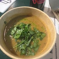 Lentil soupp  at Magic Kitchen in Athens