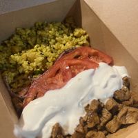 Tantumi with rice  at Magic Kitchen in Athens