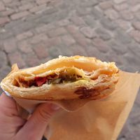 Wok Veduras #Veganuary at Manolas - Empanadas Cordobesas in Cordoba