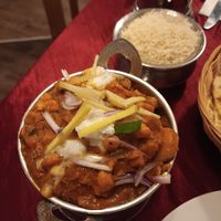 Vegan Aloo Channa Masala, like it a lot #Veganuary at Spice Village Kirn in Kirn