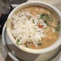 White bean and corn salsa special   at Gumbo Shop in New Orleans