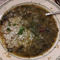 Vegan gumbo at Gumbo Shop in New Orleans