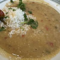 White beans & rice   at Gumbo Shop in New Orleans
