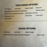   at Gumbo Shop in New Orleans