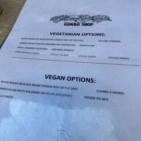   at Gumbo Shop in New Orleans