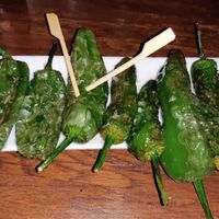Padron peppers at The Port House Pintxo in Dublin