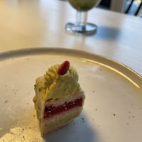 Raspberry pistachio - insanely good!  at KÄYK in Berlin