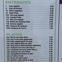   at Enjoy Asian Restaurant in Lanzarote