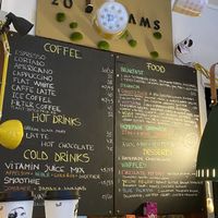 Menu at 20 Grams in Copenhagen