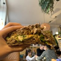 avocado hummus sandwich - healthy and absolutely delicious 🤤   at 20 Grams in Copenhagen