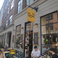 Café from outside at 20 Grams in Copenhagen