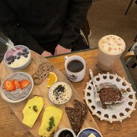 Vegan brunch and banana bread   at 20 Grams in Copenhagen