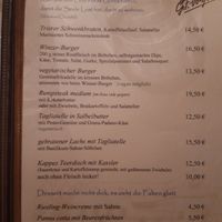 Karte 2 at Weingut Georg Fritz von Nell in Trier