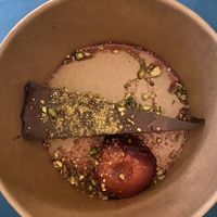 Takeaway vegan chocolate torte at Maray - Dockside in Liverpool