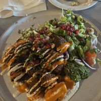 Falafel sharer  at Maray - Dockside in Liverpool