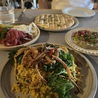 Rice and lentils   at Maray - Dockside in Liverpool