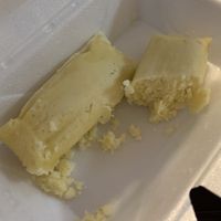 Corn Tamale #Veganuary at Pupusas 503 in Charlotte