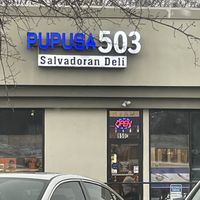 Strip mall location   at Pupusas 503 in Charlotte