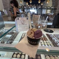 Gelato   at Grezzo Raw Chocolate in Rome