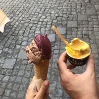   at Grezzo Raw Chocolate in Rome