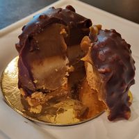 And inside at Grezzo Raw Chocolate in Rome